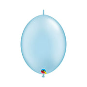 6"  Q-LINK PEARL LIGHT BLUE Latex Balloons 50 Bag #90493