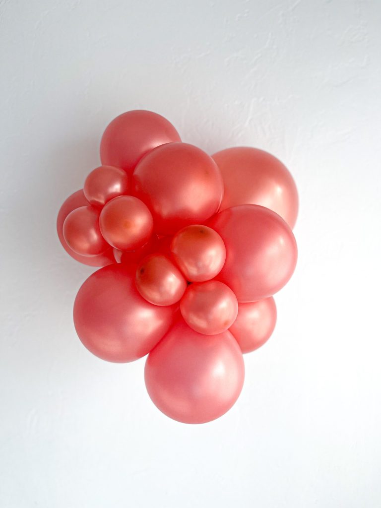 **SALE** 17" TUFTEX Metallic Rose Gold Balloons 50ct #17040