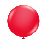36" TUFTEX Red Round Latex Balloon 1ct #3607