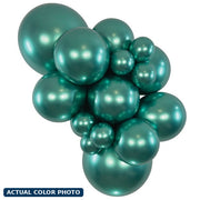 18" Sempertex Reflex Aurora Green Balloons 15 per Bag #55541