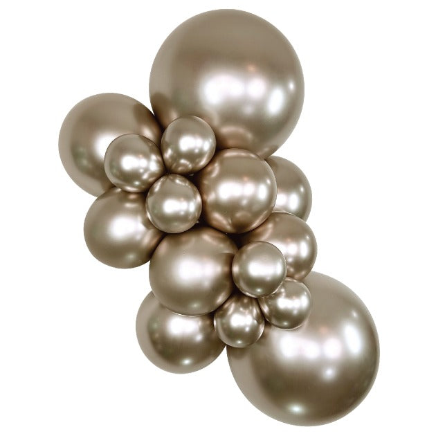 Sempertex ReflexChampagne balloons – inflated color cluster