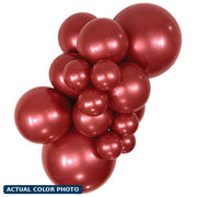 11" Sempertex Reflex Crystal Red Balloons 50 Bag #53155