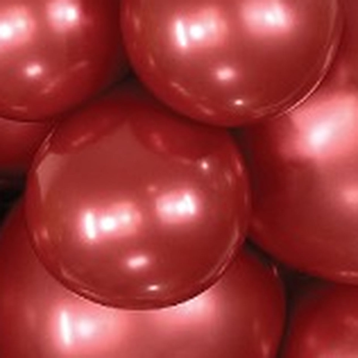 5" Sempertex Reflex Crystal Red Balloons 100 Bag #51155