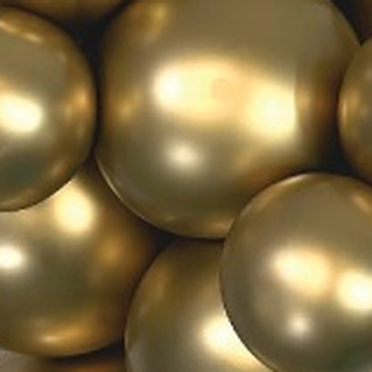 18" Sempertex Reflex Gold Balloons 15 Bag #55848