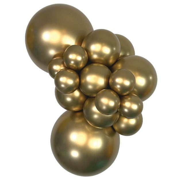 Sempertex ReflexGold balloons – inflated color cluster
