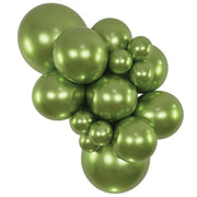 Sempertex ReflexKeyLime balloons – inflated color cluster