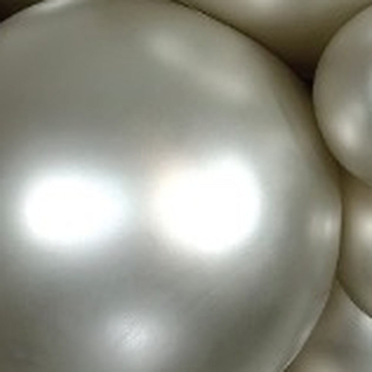 5" Sempertex Reflex Silver Balloons 100 Bag #51145