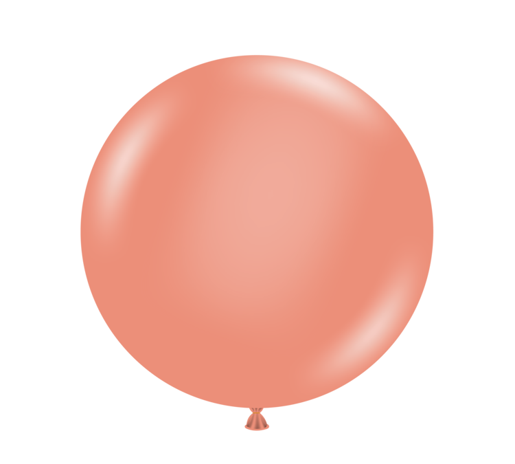 tuf tex balloons metallic rose gold 