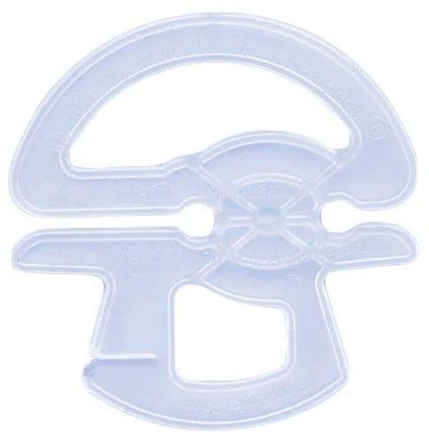 SAFETITE II LATEX BALLOON E-Z SEALING DISC CLEAR  100ct Bag #20447