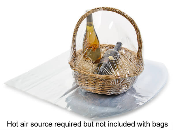 Cellophane Dome Bags  24"x 22" 100 Bags per Box #DB2224C