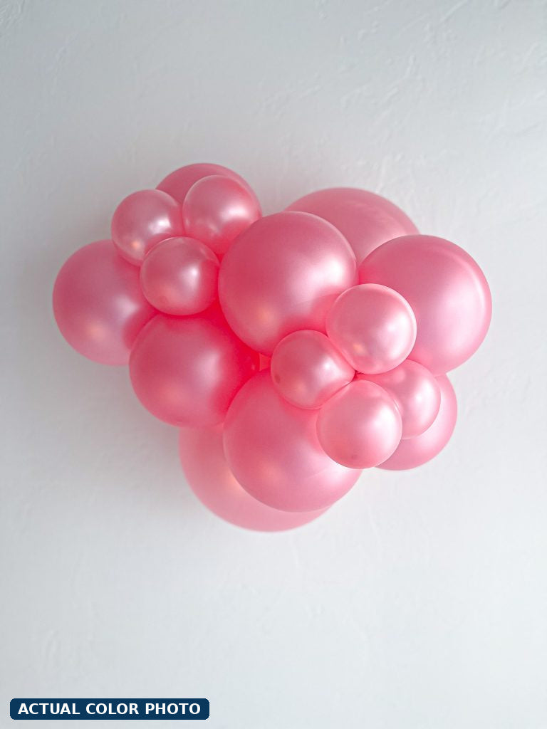 36" TUFTEX Metallic Shimmering Pink Round Balloon 1ct #3638