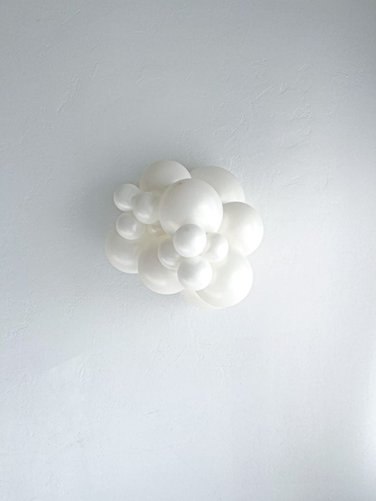 17" Tuf-Tex Pearl White "Sugar" Latex Balloons 50ct #17037