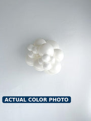 11" TUFTEX "Sugar" Pearl White Helium Balloons 100ct Bag #10037
