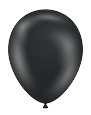 5" TUFTEX Effects Shadow Black Chrome Balloons 50ct #15074