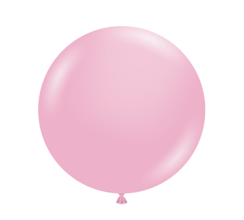 24" Tuf Tex Shimmering Pink Latex Balloons 1ct #2438