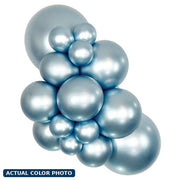 18" Sempertex Silk Arctic Blue Balloons 25ct #55537