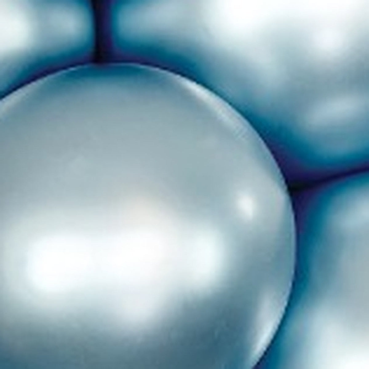 18" Sempertex Silk Arctic Blue Balloons 25ct #55537