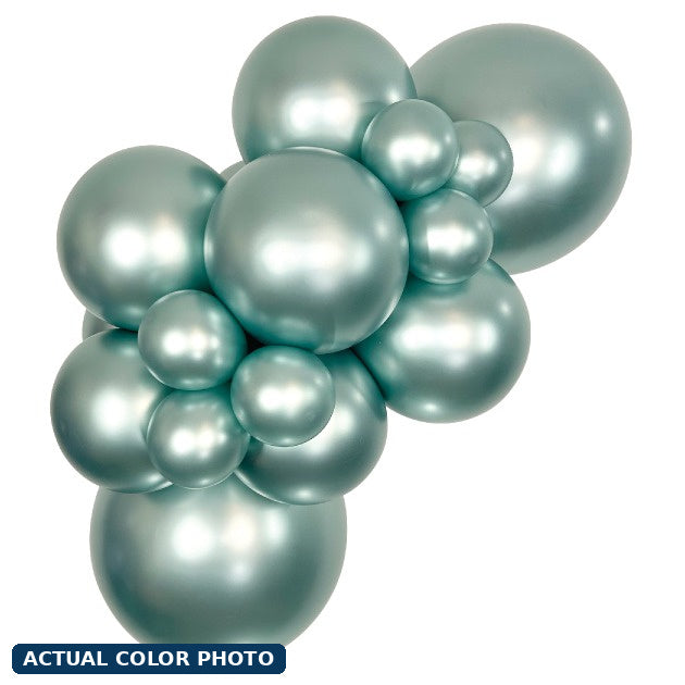 5" Sempertex Silk Cool Mint Balloons 100 Bag #51536