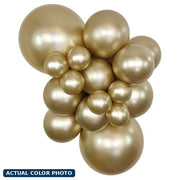 5" Sempertex Silk Gold Dust Balloons 100Bag #51539