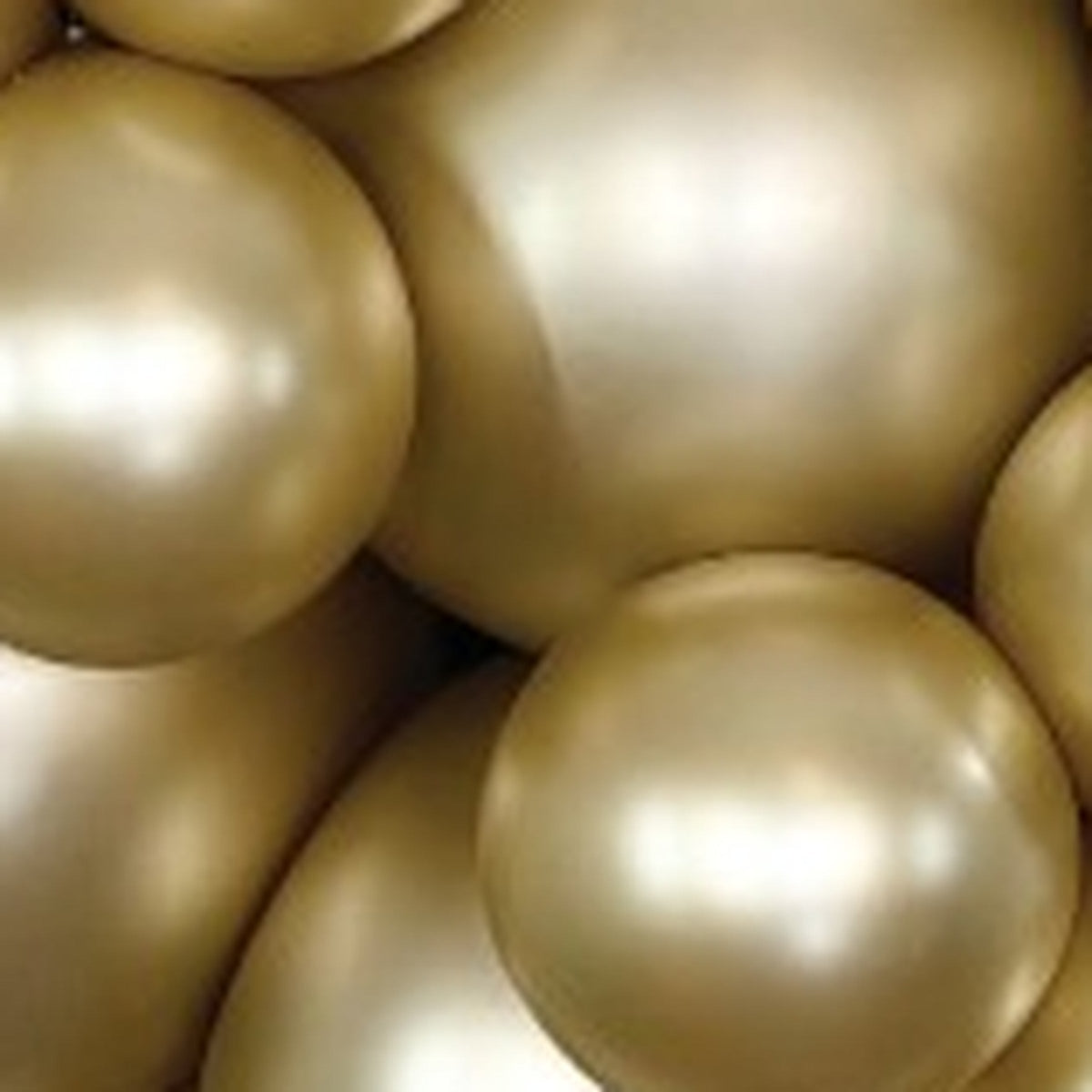 5" Sempertex Silk Gold Dust Balloons 100Bag #51539