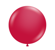5" TUFTEX Metallic Starfire Red Latex Balloons 50CT #15053