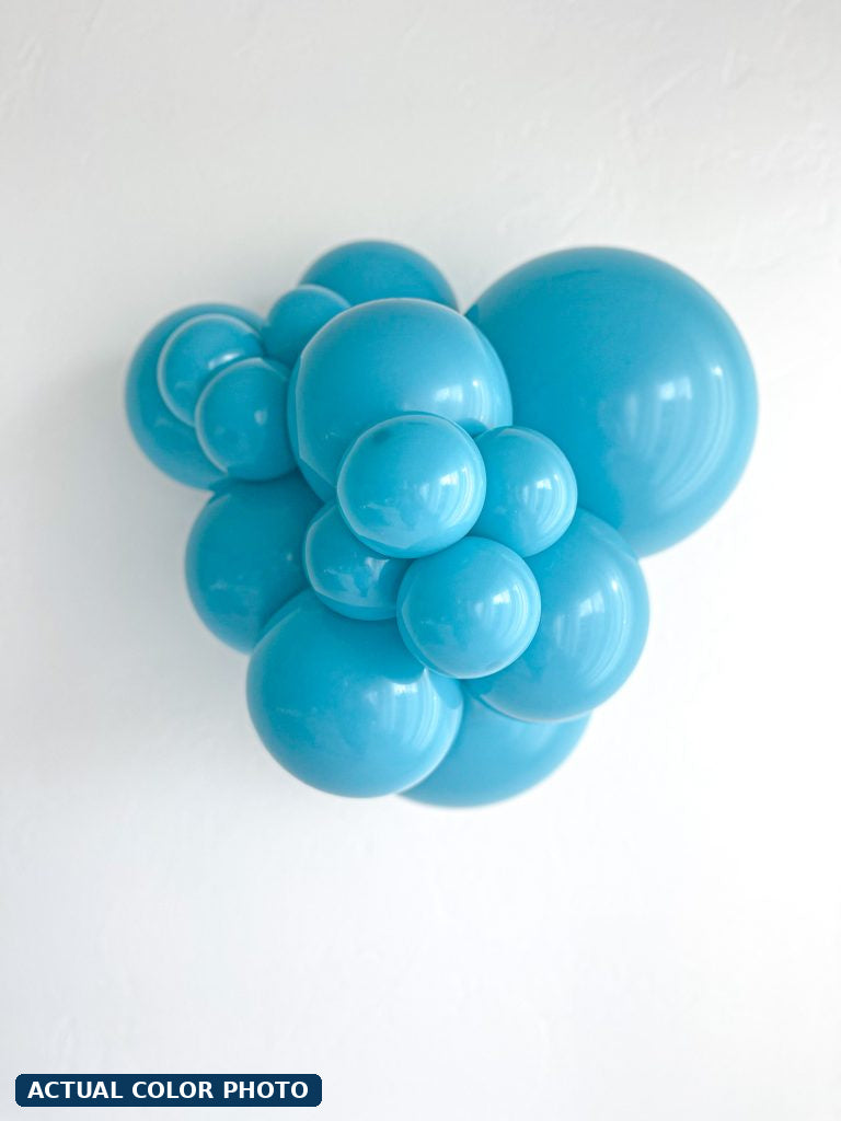 11" TUFTEX Turquoise Balloons 100ct Bag #10049