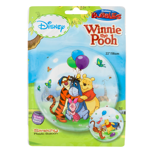 SPECIAL Winnie the Pooh Bubbles 22inch Balloon 1 Ct #33086