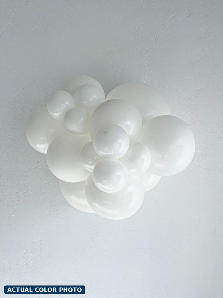 5" TUFTEX White Balloons 50ct Bag #15008