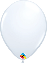 11" *SALE* Qualatex White Latex Balloons 100ct #43802