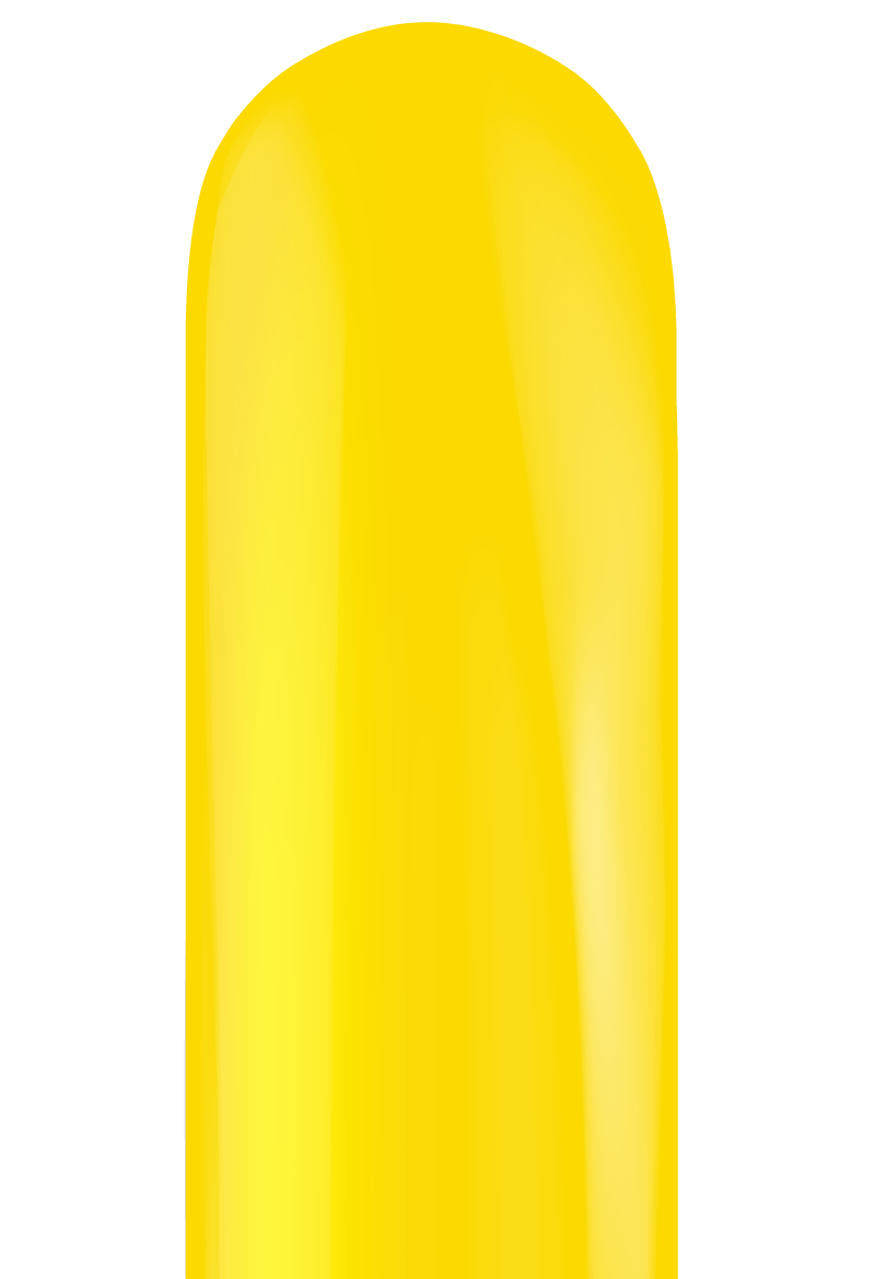 TUF TEX 260 Yellow Twisting Balloons 50ct #26009