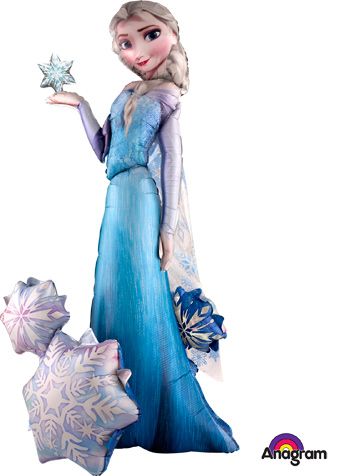 Elsa Frozen 1 Air Walker Balloon #110087