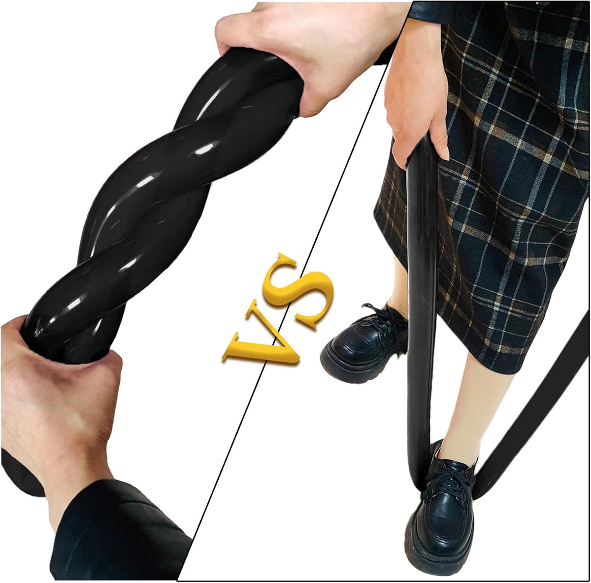 Premium Black 260Q Latex Balloons - 100 Pack for Twisting Animal Models, Ideal for Halloween, Christmas, Weddings, and Birthdays