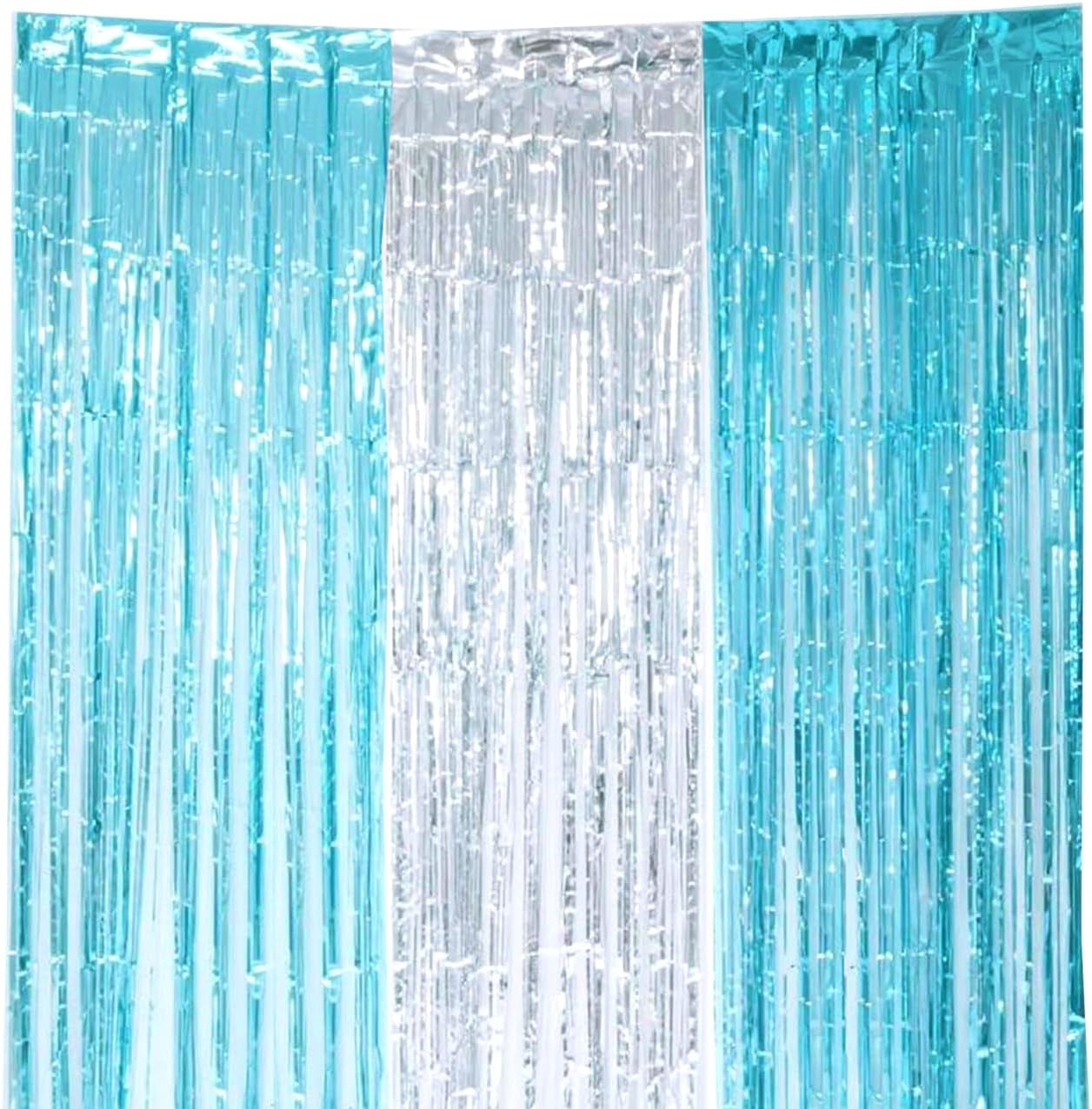 3-Pack Black Gold Foil Fringe Curtain,Party Decoration Streamer | 9.9*6.5Ft Party Backdrop,Birthday Tinsel,Happy Retirement Back Drop,Graduation ,Farewell,Summer Back to School