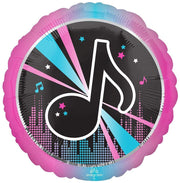 28" Jumbo Music Note Helium Foil Balloon 1ct #43376