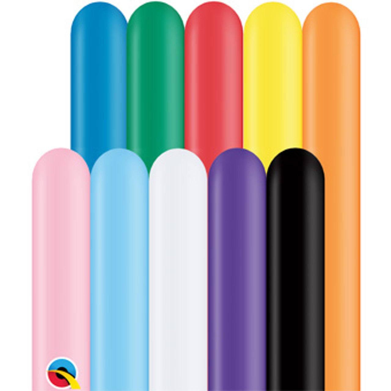 TUF TEX  260 Standard Assorted Twisting Balloons 50ct #26002