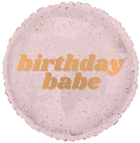 18" Birthday Babe Helium Foil Balloon (5 Pack) #78305