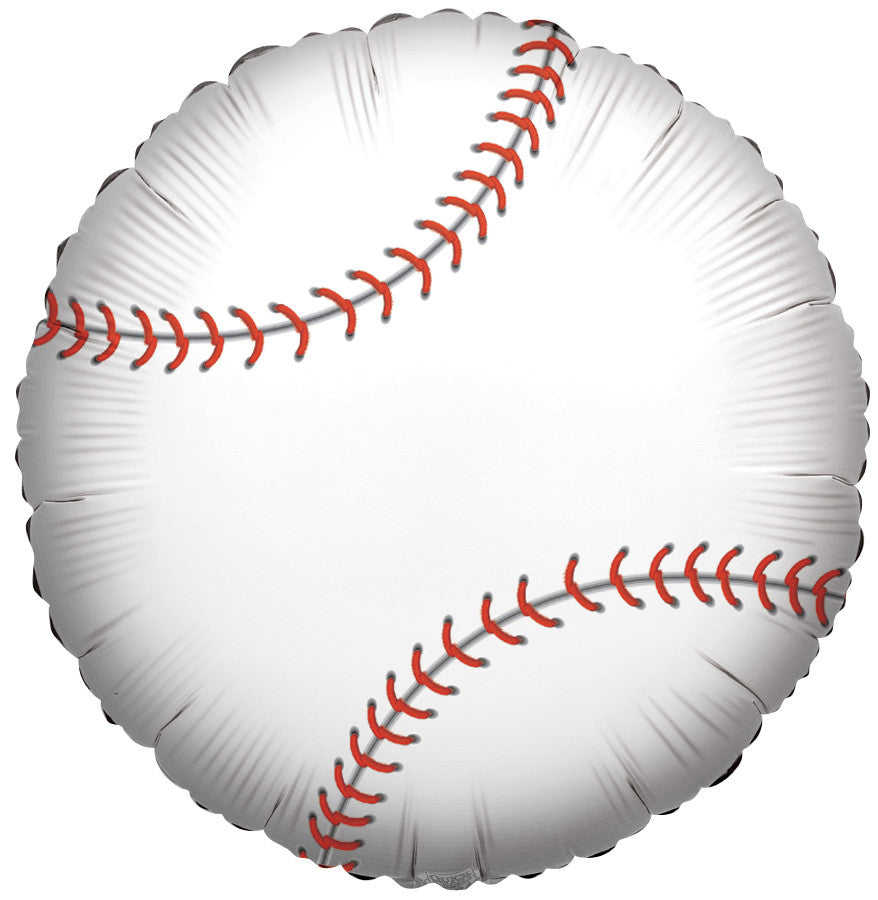 18" Baseball Foil Helium Balloon (5 PACK) #17507