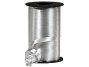 Silver Wide Curling Ribbon 3/8"x750' #320 image 0