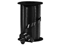 Black Wide Curling Ribbon 3/8"x750' #126