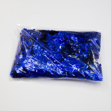 Confetti Blue Shiny Metallic Glitter Confetti 1LB Bag