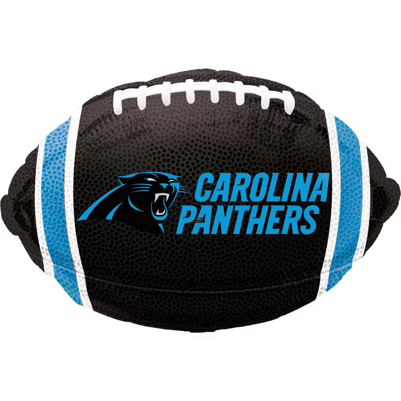 18" Carolina Panthers Football Shape Helium Foil Balloons 1ct #29593