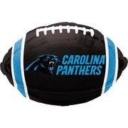 18" Carolina Panthers Football Shape Helium Foil Balloons 1ct #29593