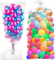 4 Pcs 98.4 X 59 Inches Clear Large Balloon Bags for Transport | Christmas Tree Disposal and Storage Bag, Balloon Drop Bag, Giant Carrying Storage Bags for Wedding Birthday Party Supplies