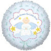 **Close Out** 18" It's a Boy Angel Helium Foil Balloons (5PACK) #17216