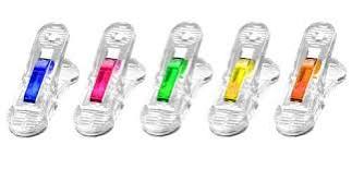 16 Gram Clip-N-Weight Clear Colors 50 per Bag #62020