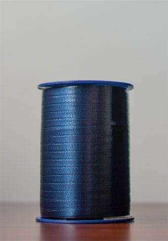 Navy Blue Thin Ribbon 3/16"x1500' #162