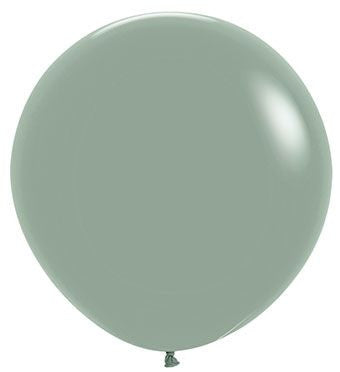 24" Sempertex Pastel Laurel Green Latex Balloons 1 count #59509 image 0