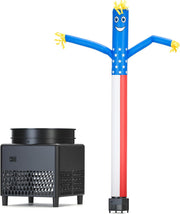 6Ft American Flag Inflatable Tube Dancing Man with Blower