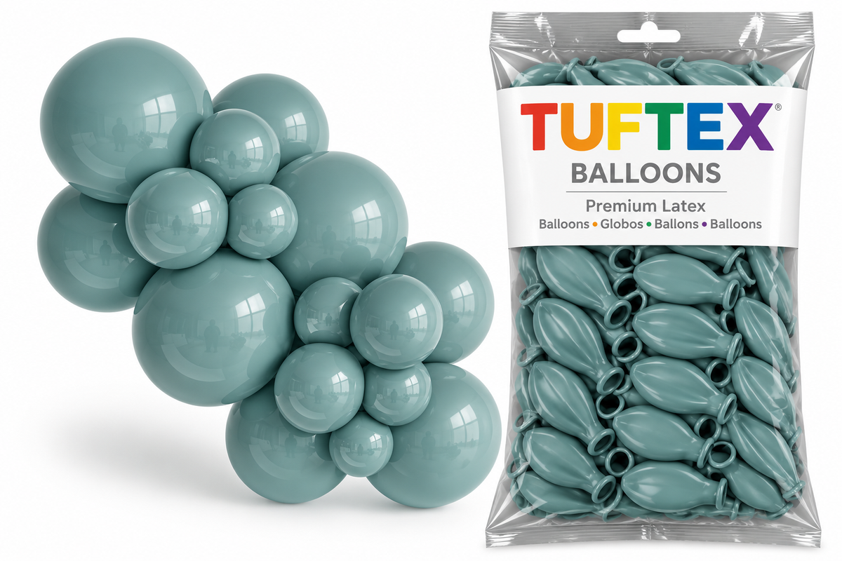 17" TUFTEX Willow Balloons 50ct Bag #17066