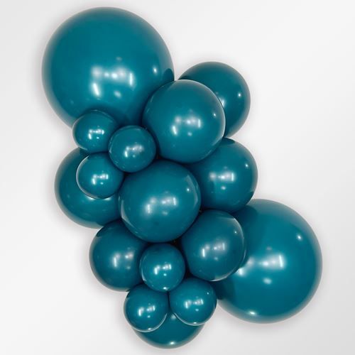 18" Sempertex Deep Teal Balloons 25 Bag #55529